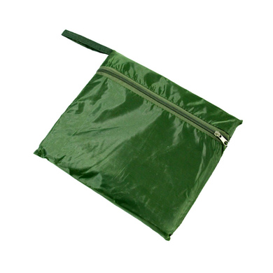 Пончо с капюшоном (плащ-накидка) кмф зеленое в мешочке